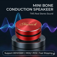 Altavoz C801 Hummingbird con Conducción Ósea y Vibración, Caja de Audio Inalámbrica que Convierte Cualquier Superficie en Altavoz, Compatible con OEM y ODM