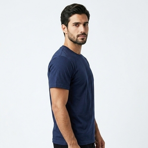 Drop Shoulder 100% Cotton Heavy <b>Tshirt</b> Oversize Blank Men's T-shirts Heavyweight Oversized Men <b>Tshirt</b> - Product Image 4