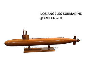 Modelos de submarinos de madera premium a escala OHIO/USS VIRGINIA/LOS ANGELES, artesanía en madera, modelo duradero para decorar la mesa, de Vietnam. - Product Image 1