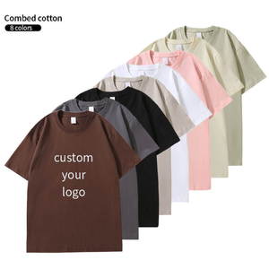 100% Cotton Tshirts OEM Printed Unisex Polyester T-shirts <b>Plain</b> <b>White</b> <b>Tee</b> Shirts Custom Printing logo Black Mens t Shirt for Men - Product Image 3