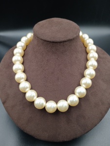 Classic Imitation Pearl <b>Silver</b> Gold Plated <b>Necklace</b> <b>and</b> <b>Earring</b> <b>Set</b> Women's Wedding Jewelry Elegant Bead Chain Fashion - Product Image 2