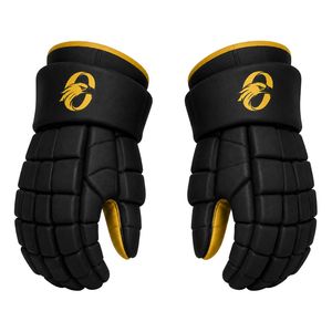 Black Gold Ice Hockey Set for Men Complete Jersey Shorts Socks Gloves Breathable <b>Athletic</b> Team Match Training Uniform - Product Image 5