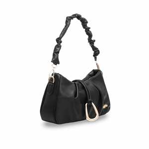 Bolso de hombro negro formal P36037 para mujer - Product Image 2