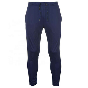 Pantalon de survêtement décontracté pour homme, bleu marine, imprimé, avec fermeture éclair, longueur intégrale, vintage, écologique, léger, respirant, en coton - Product Image 4