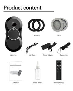 Robot de nettoyage de vitres intelligent à commande IA de nouvelle génération pour grandes fenêtres, électrique, pour extérieur, usage domestique, avec pulvérisation d'eau - Product Image 3