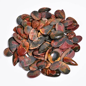 Gema de Jaspe Cherry Creek Natural de la Mejor Calidad AAA+, Cabujón de Gema Natural en Diversas Formas y Tamaños para la Elaboración de Joyería - Product Image 6