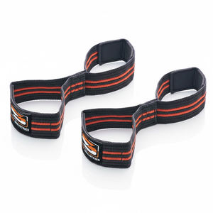 Correas de Resistencia en Forma de Ocho de Algodón/Poliéster Personalizadas a Precio de Mayoreo, Accesorios de Gimnasio para Levantamiento de Pesas - Product Image 3