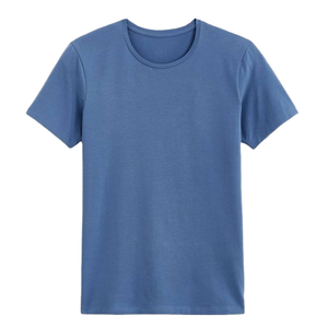 เสื้อยืดคอกลมผู้ชายผ้าฝ้ายหนาคุณภาพสูง 100% ออร์แกนิค ปี 2026 สตรีทแวร์ ผ้าฝ้ายแท้ รับทำโลโก้ตามสั่ง ขายส่ง OEM - Product Image 4