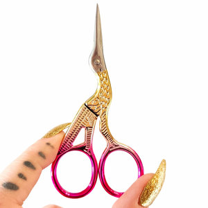 Premium Quality Small Embroidery Scissors Stainless Steel Fine Tip <b>Precision</b> <b>Tool</b> for Sewing Craft & Tailor Use - Product Image 2