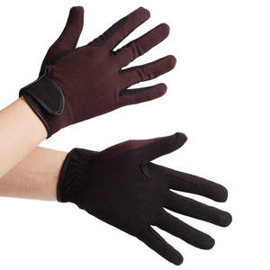 Guantes de equitación de cuero duraderos y elegantes con pantalla táctil para hombre, OEM, antideslizantes, para todas las estaciones, color personalizado, guantes de seguridad para exteriores - Product Image 6