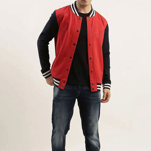 Chaqueta de invierno estilo Letterman para hombre, a la moda, de tela suave, cómoda, informal, para un estilo urbano moderno y uso diario. - Product Image 4