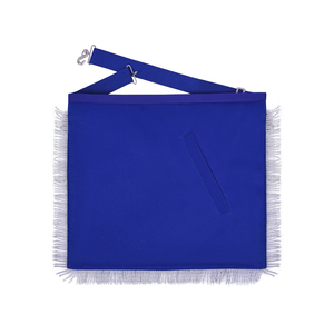 Delantal Formal de Past Master Azul Rey, Colección Ceremonial Signature, Delantal de Past Master Azul Rey, Delantales de Primera Calidad - Product Image 2