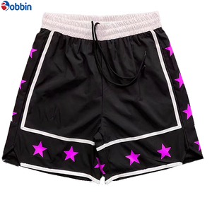 Shorts pour hommes personnalisés, best-sellers, pas chers, patchwork, impression sérigraphique, polyester, pour la course à pied, le basketball, l'entraînement, respirants, pour la salle de sport - Product Image 4