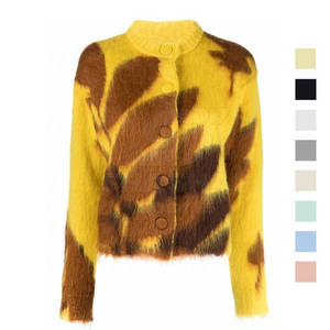 Cárdigan de Mujer, Suéter de Punto de Manga Larga, Frente Abierto, Informal, para Uso Diario, a la Moda - Product Image 6