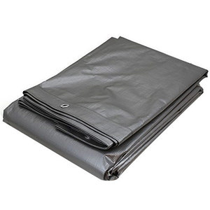 Bâche en PE unie double face argentée coupe-vent pour couverture de camion et utilisation agricole et de construction - Product Image 2