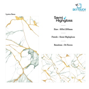 600x1200mm Floor Tiles Polished Glazed Porcelain Big Marble Glazed Porcelain Sintered Stone Slab Flooring Tiles - Product Image 3