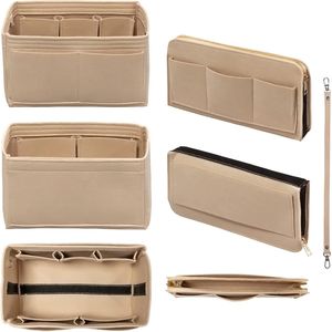 Organizer per Borsa da Donna con Cerniera, Inserto in Feltro e Portachiavi per Gestione Borse - Product Image 3