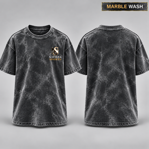 เสื้อยืดแขนสั้นทรงปกติสำหรับผู้ชาย NAVISTA SPORTS ผ้าฝ้าย 100% คอกลม สไตล์สตรีทแวร์ พิมพ์ลายซิลค์สกรีนด้านหน้าแบบฟอกสี - Product Image 6