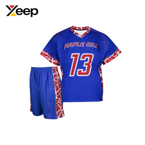 ชุดลาครอสสำหรับผู้ชาย XEEP รุ่น XC-LU-07 น้ำหนักเบา ระบายอากาศได้ดี ผลิตจากโพลีเอสเตอร์ พิมพ์ลายด้วยความร้อน คุณภาพสูง บริการ OEM - Product Image 3