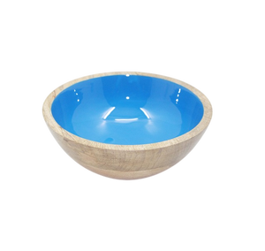<b>Mini</b> Wooden Bowl Minimalist Design For Food Serving Gifting Decorative Salad Fruit Vegetable Mixing Bowl Round Shape Bowl - Product Image 5
