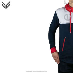 Sudaderas con capucha ligeras del fabricante para hombre, de color sólido cuello con capucha, teñido liso para la temporada de invierno, MOQ bajo - Product Image 4