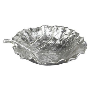 Leaf Shape Metal <b>Decorative</b> <b>Plate</b> Handmade Vintage Style Plant Pattern Dishes & <b>Plates</b> Fruit Snack Food Serving Dish - Product Image 4