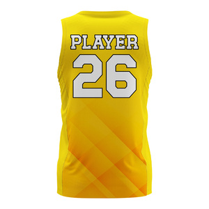 Custom Team Basketball Jersey V Neck Sleeveless Sublimation Printing Breathable Sports Apparel Manufacturer - Product Image 3