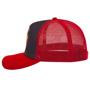 Gorra de béisbol de malla con diseño de animales, 100% algodón, ajustable, estilo rasgado, a la moda, para hombre, primavera-verano, venta al por mayor - Product Image 2