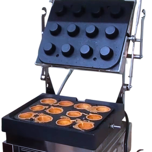 Commercial Electric Egg Tart Maker Machine 12 Molds <b>Espresso</b> Coffee <b>Cup</b> Tart Stainless Steel Digital Timer for Cafe, Food Truck - Product Image 4