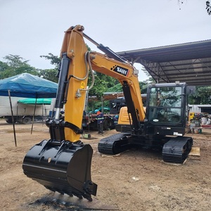 Sany Sy55c <b>Mini</b> Excavator For Professional Construction Work Strong Hydraulic Power Efficient Fuel Consumption Ideal - Product Image 3