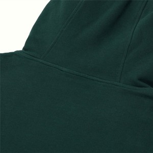 High Quality Cotton French Terry Men's Regular Fit Hoodie <b>Thick</b> <b>Fleece</b> Quick Dry Breathable Pocket Drop Shoulder Solid Custom - Product Image 3