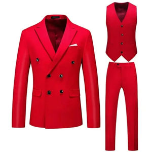 Trajes Formales para Hombre, Blazers, Esmoquin, Traje de Fiesta, Boda, Informal, de Negocios, Pantalón, Chaqueta, con Logotipo Personalizado - Product Image 2