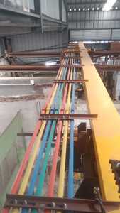 CMK 500A/800A Cable de alimentación de cobre para grúa de servicio pesado EOT 4.5M 240V 50Hz, alta temperatura 85C, verde, 4 enchufes, fabricado en India - Product Image 1