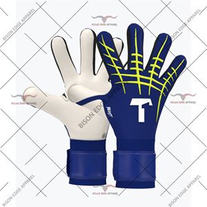 Gants de gardien de but professionnels, paume en latex haute adhérence, gants de football respirants, dos en mécanique, pour entraînement et matchs - Product Image 3