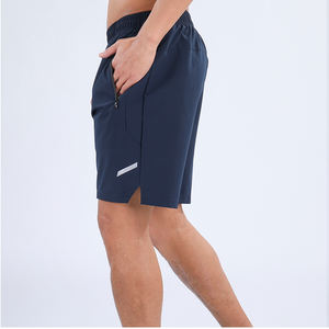 Shorts de sport décontractés en nylon pour hommes et femmes, personnalisables avec logo, séchage rapide, anti-plis, pour la gym et le fitness - Product Image 4