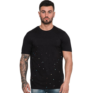 เสื้อยืดออกกำลังกายผู้ชาย HAWK EYE SPORTS ผ้าฟลีซไร้ตะเข็บ น้ำหนักเบา ระบายอากาศได้ดี โพลีเอสเตอร์ 100% เสื้อยืดวิ่งออกกำลังกาย - Product Image 6