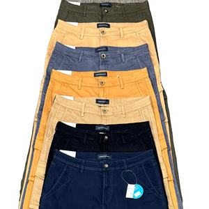 Pantalon cargo en toile 100% coton léger pour homme avec taille élastique, taille mi-haute, 6 poches, décontracté, sport, extérieur, service OEM - Product Image 1