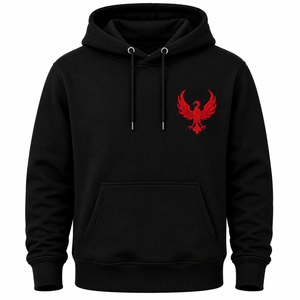 2026 Premium Embroidery Hoodie <b>Men's</b> Custom Embroidered Emblem Logo Heavyweight GSM Cotton thick Unisex Oversized Puff Printing - Product Image 1