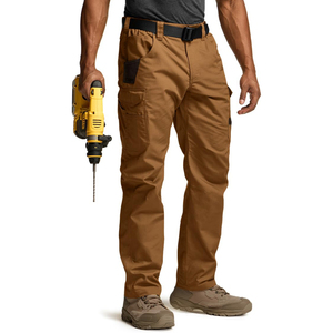 Pantalones de Trabajo de Alta Calidad, Material Resistente a la Abrasión con Rodillas Reforzadas para Trabajo Industrial Pesado - Product Image 2
