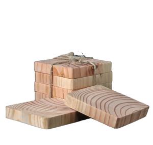 Juego de posavasos de madera de pino de primera calidad, posavasos duraderos hechos a mano para bebidas, decoración elegante para el hogar y la Oficina para decoración de cocina - Product Image 1