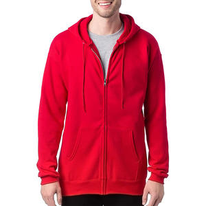 Veste décontractée à capuche zippée pour homme, intérieur polaire, sweat-shirt, collection saisonnière Gold - Product Image 6