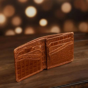 Premium Men Women Other Material Slim Bifold RFID Blocking Washable Wallets Customized Color/Size Wholesale OEM Supplier Custom - Product Image 3