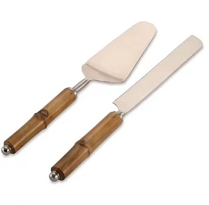 Dessert Table <b>Cake</b> Cutting Set Metal Knife and Server Stainless Steel Serving <b>Kit</b> - Product Image 2