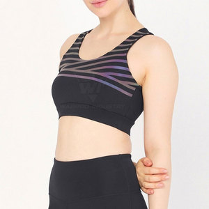Breathable Women Sports Bra High Impact <b>Padded</b> Adjustable Straps Seamless Yoga <b>Running</b> Gym Fitness Workout Activewear - Product Image 4