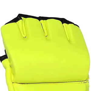 Gants de grappling MMA professionnels en cuir, couleurs et tailles personnalisables, fermeture à crochet réglable, respirants, légers, pour la lutte - Product Image 3