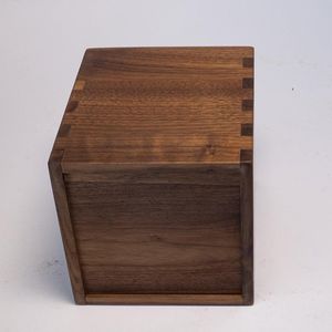 Boîte à mouchoirs en bois personnalisée de luxe, organiseur pour restaurant, petit porte-serviettes en bambou pour table, boîtes à mouchoirs - Product Image 2