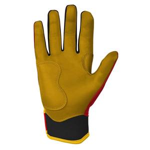 Guantes de Béisbol para Bateo con Cierre de Gancho y Bucle Impermeables, Personalizados con Logotipo a Color, para Mano Derecha, Talla XXL/XL, de Piel Cabretta - Product Image 2