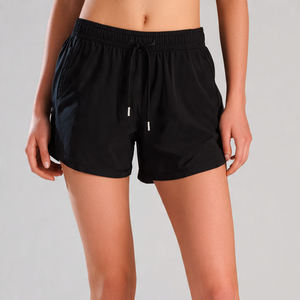 Shorts Deportivos de Secado Rápido para Mujer, con Cordón en la Cintura, para Yoga, Ciclismo, Correr, Uso Casual - Product Image 2
