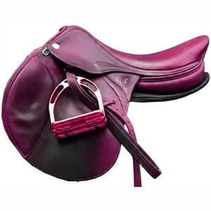 Sillas de Montar Inglesas Personalizables de Alta Calidad, de Cuero Vacuno, para Polo y Carreras, de Madera, en Varios Tamaños, a Precios Económicos - Product Image 1