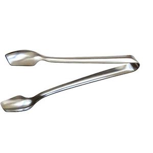 Minimalist Metal <b>Ice</b> <b>Tongs</b> With Floral Design Shell Ends For Bar And Party Use <b>Ice</b> Serving <b>Tong</b> On Sale - Product Image 5